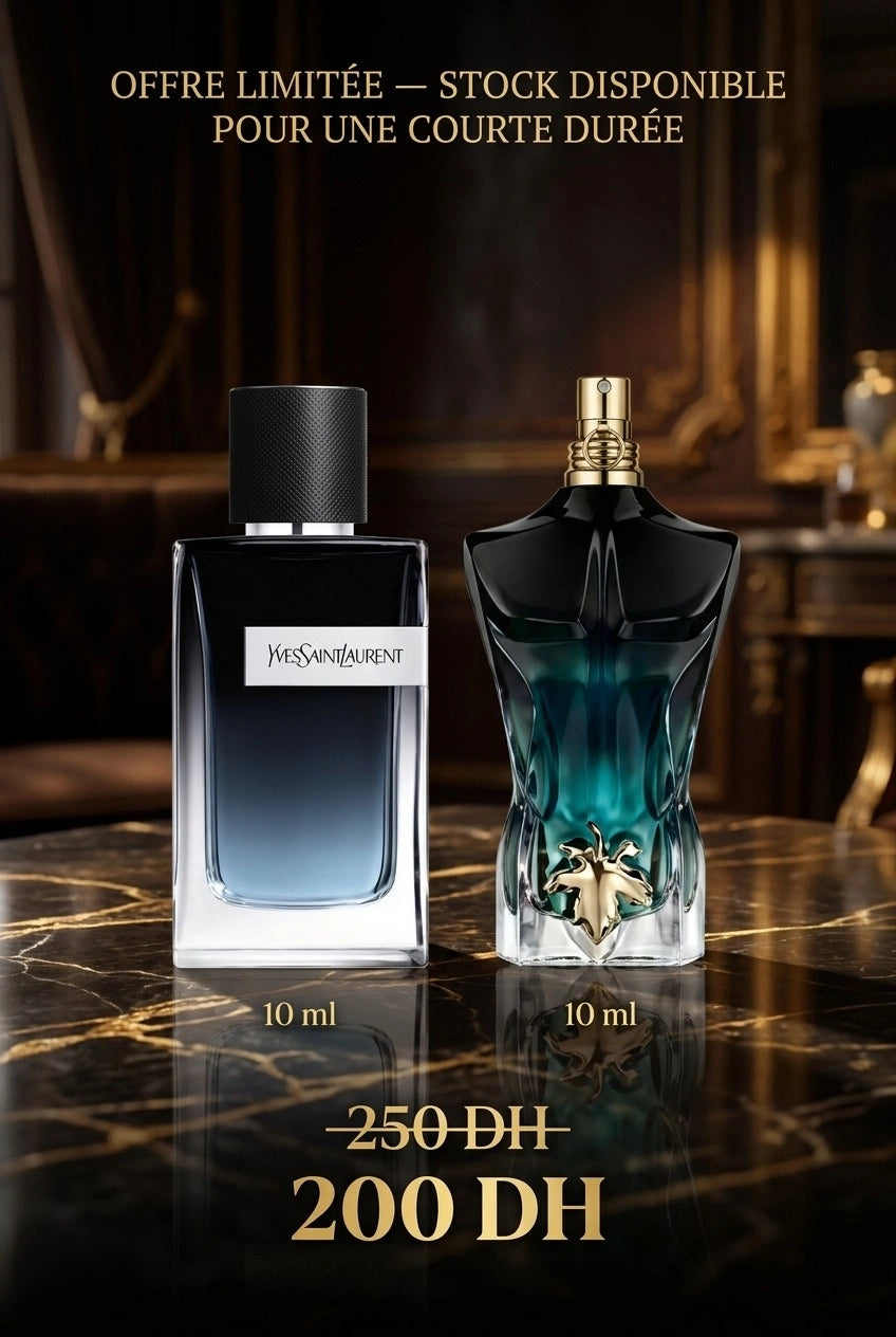 LE BEAU LE PARFUM 10ML + YVS Y EDP 10ML